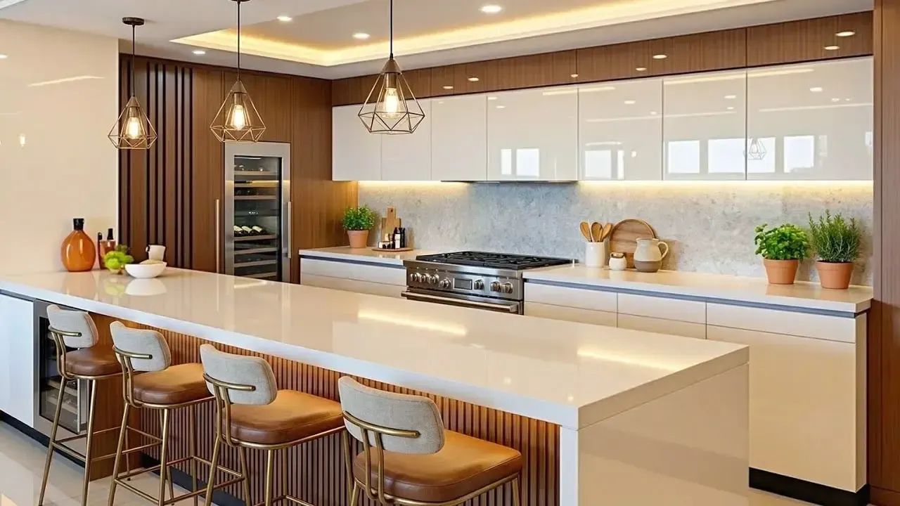 kitchen remodeling in Burlington with improved layout and practical features