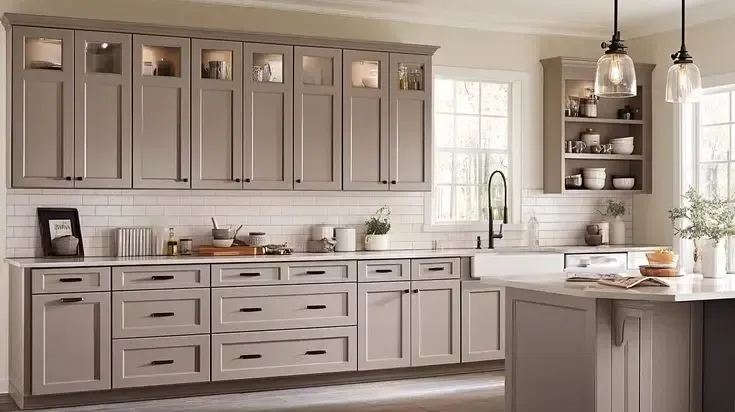 modern kitchen design in Burlington with clean finishes and functional storage