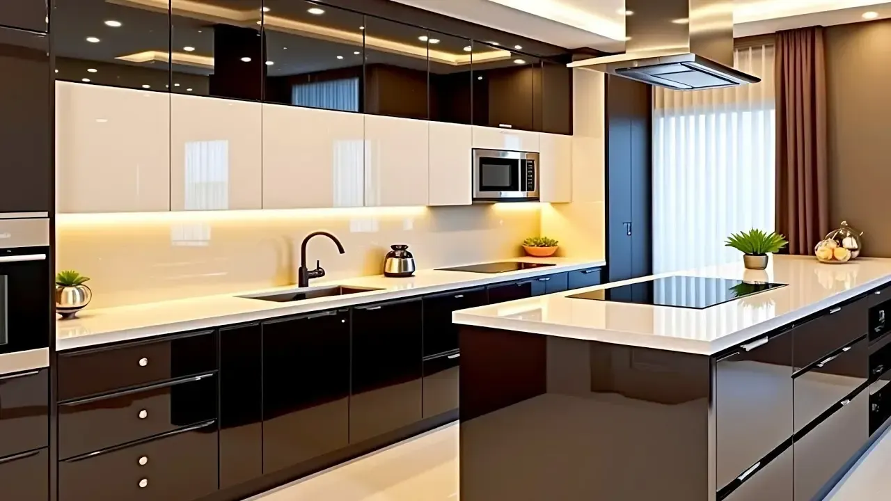 kitchen design in Burlington Ontario with open space and thoughtful layout