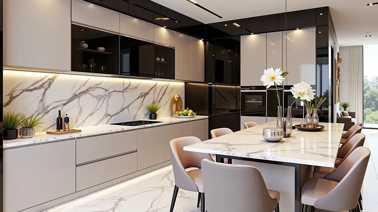 modern kitchen renovation with clean cabinets and open layout